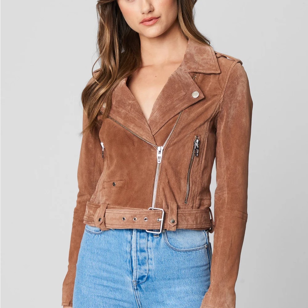 Blank NYC COFFEE BEAN MOTO JACKET